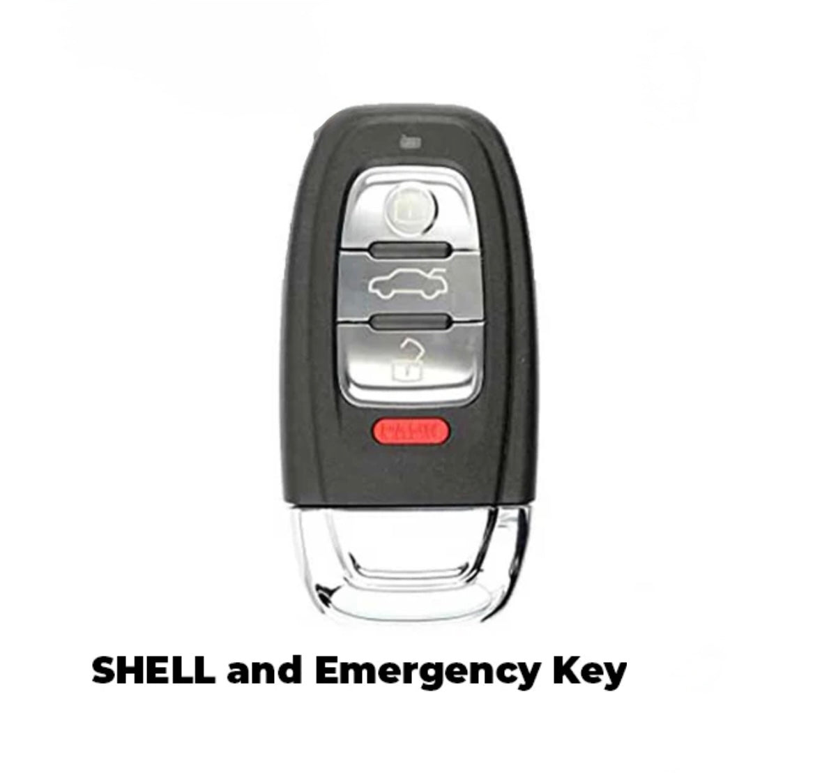 2008-2012 Audi / 4-Button Smart Key SHELL for IYZFBSB802 / AFTERMARKET 2008-2012 Audi / 4-Button Smart Key SHELL for IYZFBSB802 / AFTERMARKET